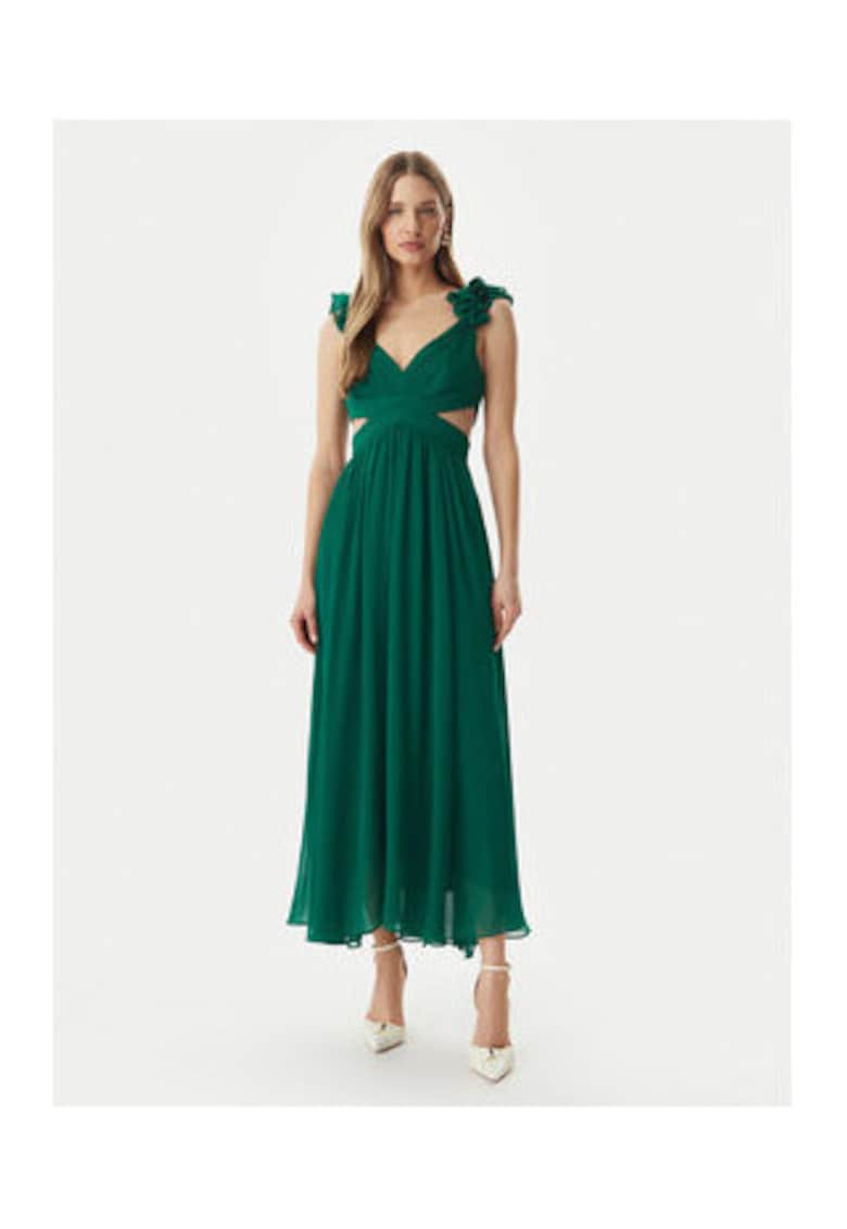 Rochie de seara Dama - Verde - fara maneca - poliester -