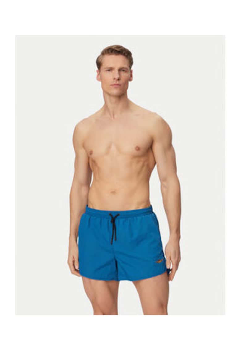 Pantaloni scurti de baie barbati - albastru - uscare rapida - poliamida