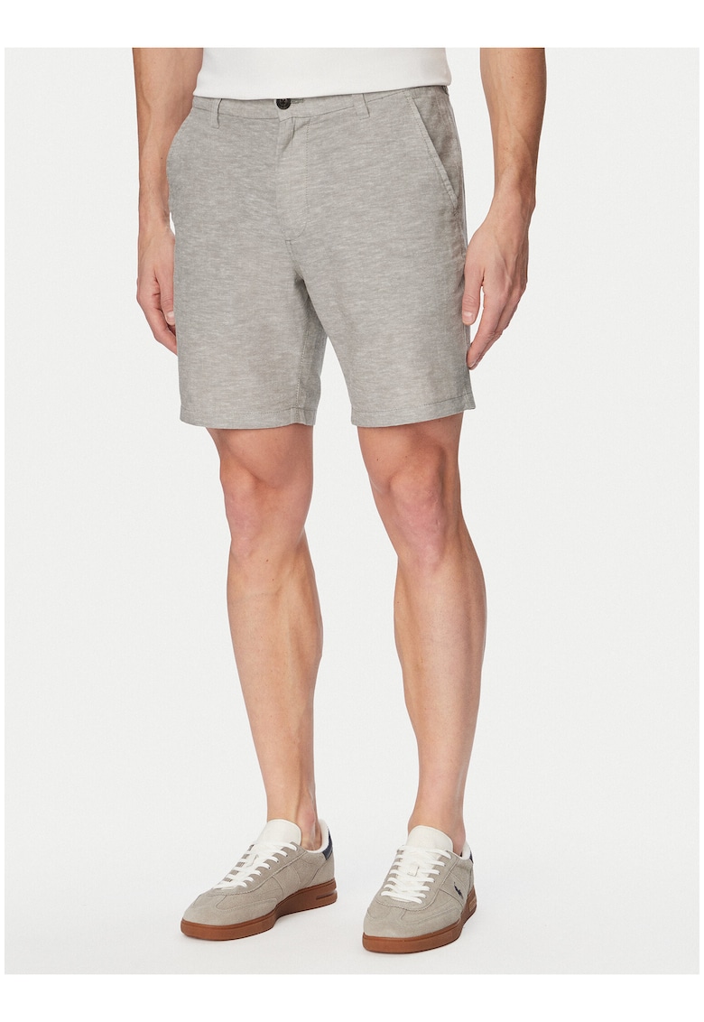 Pantaloni scurti barbati - verde - bumbac - croiala regular fit