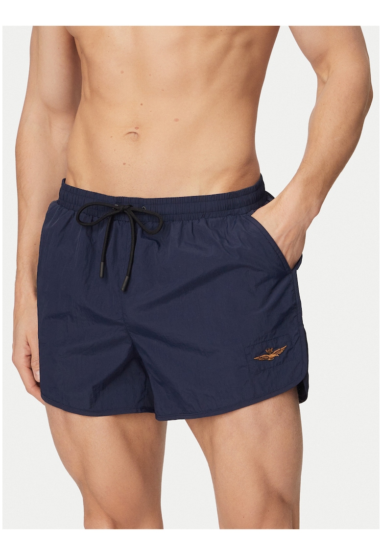 Pantaloni scurti de baie barbati - Bleumarin - poliamida