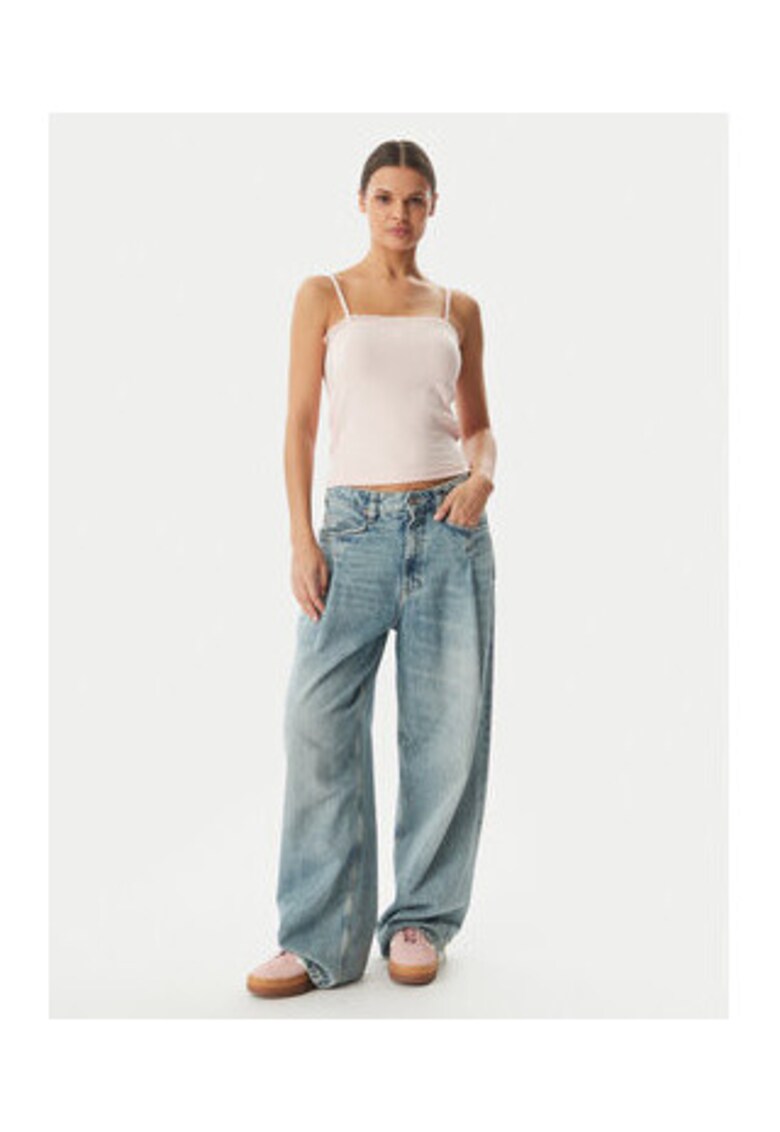 Top Dama - Roz - bumbac moale - stil casual -