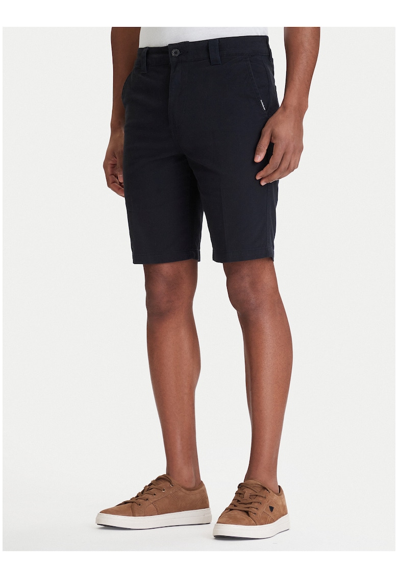 Pantaloni barbati - casual - negru - bumbac