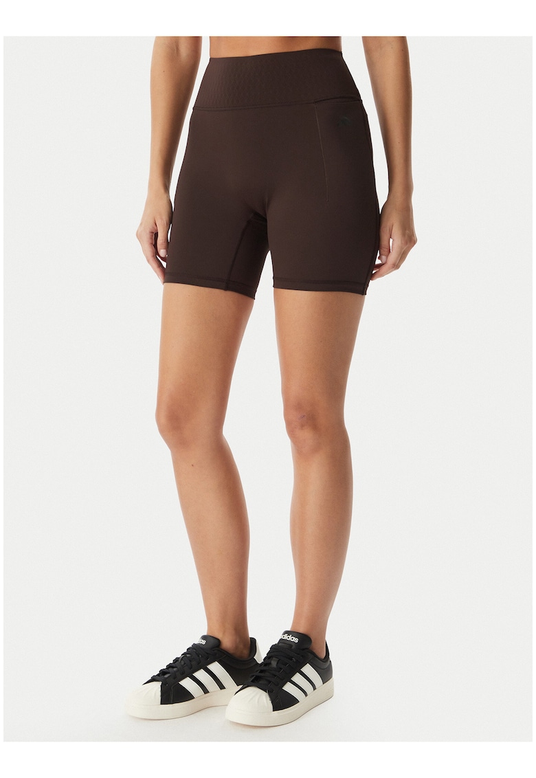 Colanti sport de dama - maro - talie inalta - material elastic