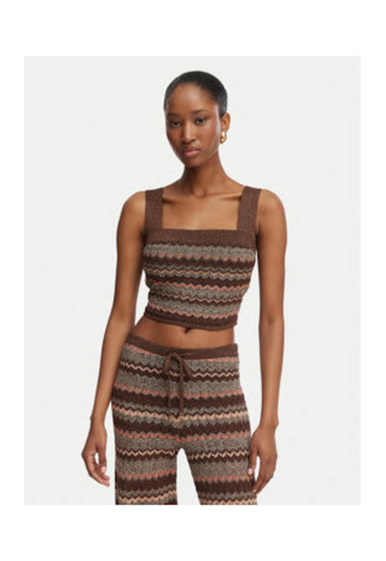 Top Dama - Marciano Guess - Maro - multicolor - viscoza si poliester - casual