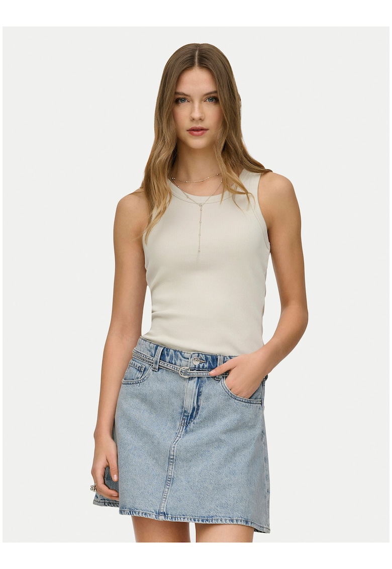 Top dama - bej - bumbac organic - Bej