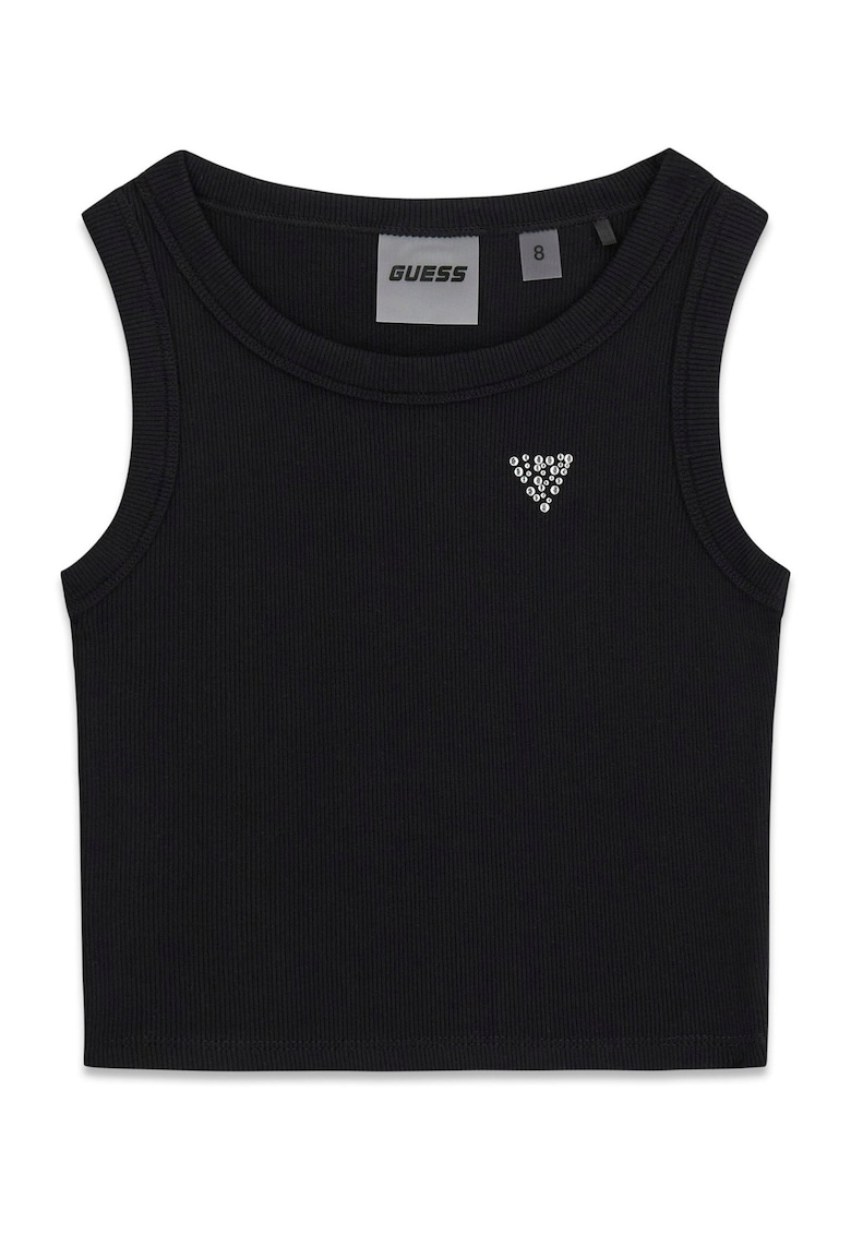 Maiou sport copii - negru - viscoza/elastan - croiala slim fit