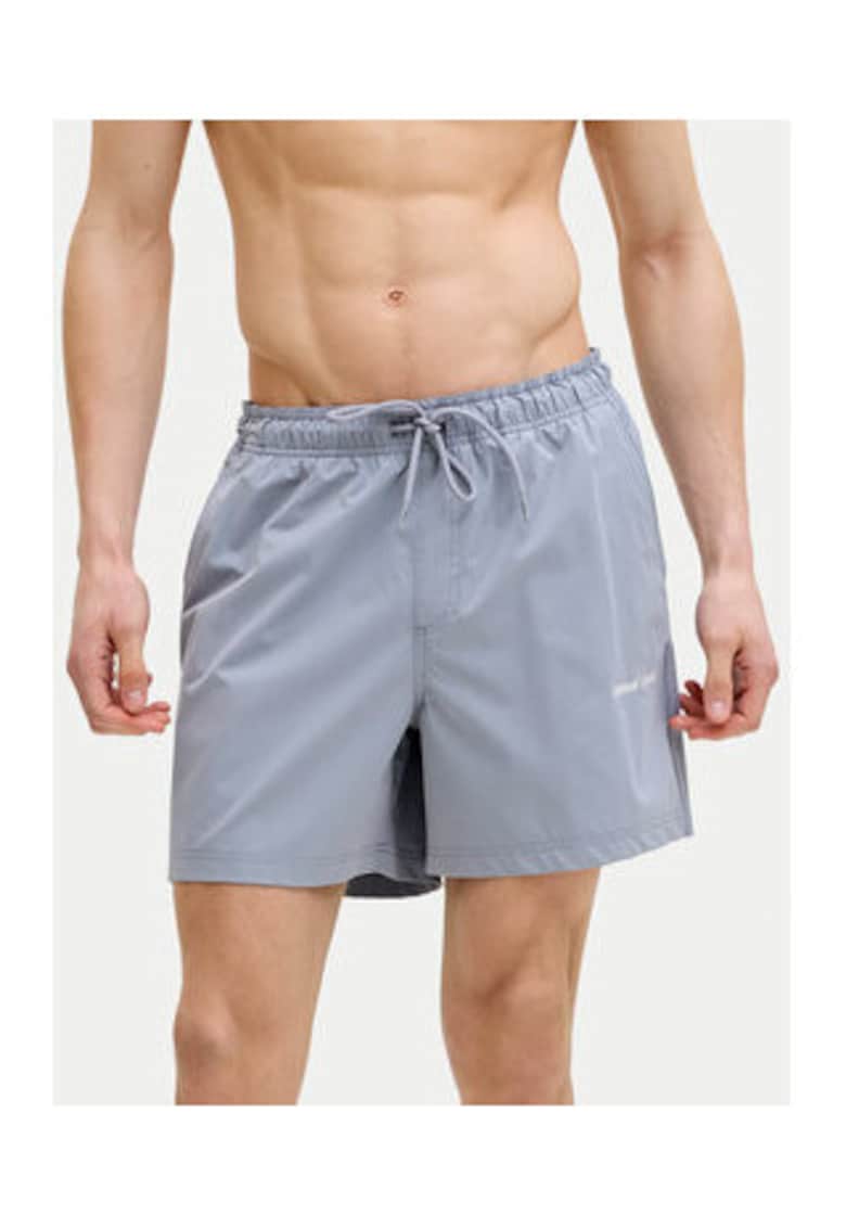 Pantaloni scurti de baie barbati - albastru - poliester reciclat - croiala regular fit