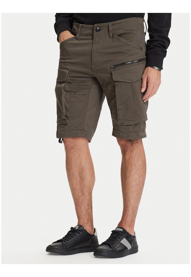 Pantaloni scurti barbati - verde - bumbac organic - casual