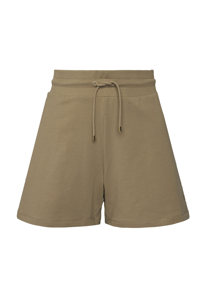 Pantaloni scurti dama - Emporio Armani - bej - bumbac - elastic -