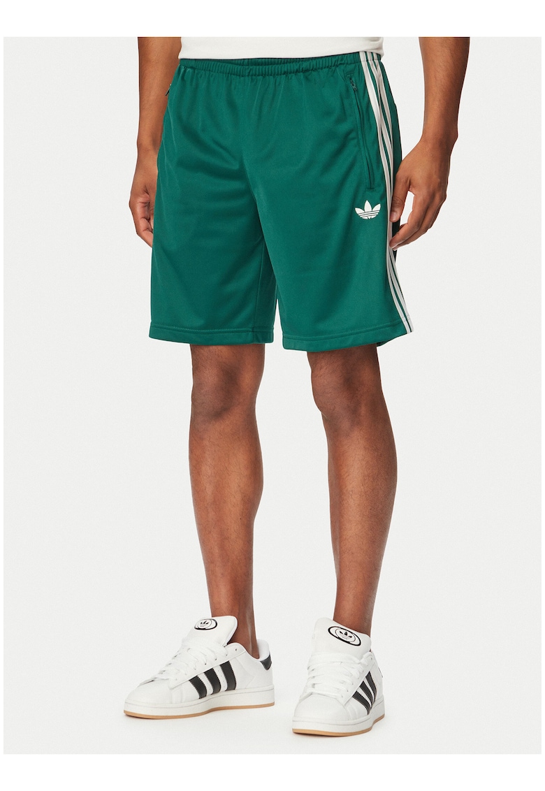 Pantaloni scurti sport barbati - verde - material reciclat - croiala regular fit