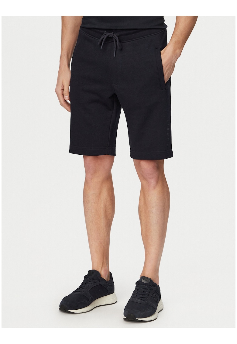 Pantaloni sport Barbati - bleumarin - bumbac-polester - casual - regular fit