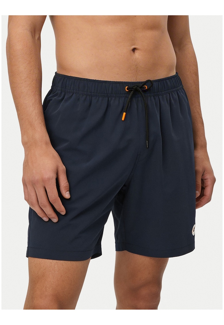 Pantaloni scurti de baie barbati - poliester reciclat/elastan - Bleumarin
