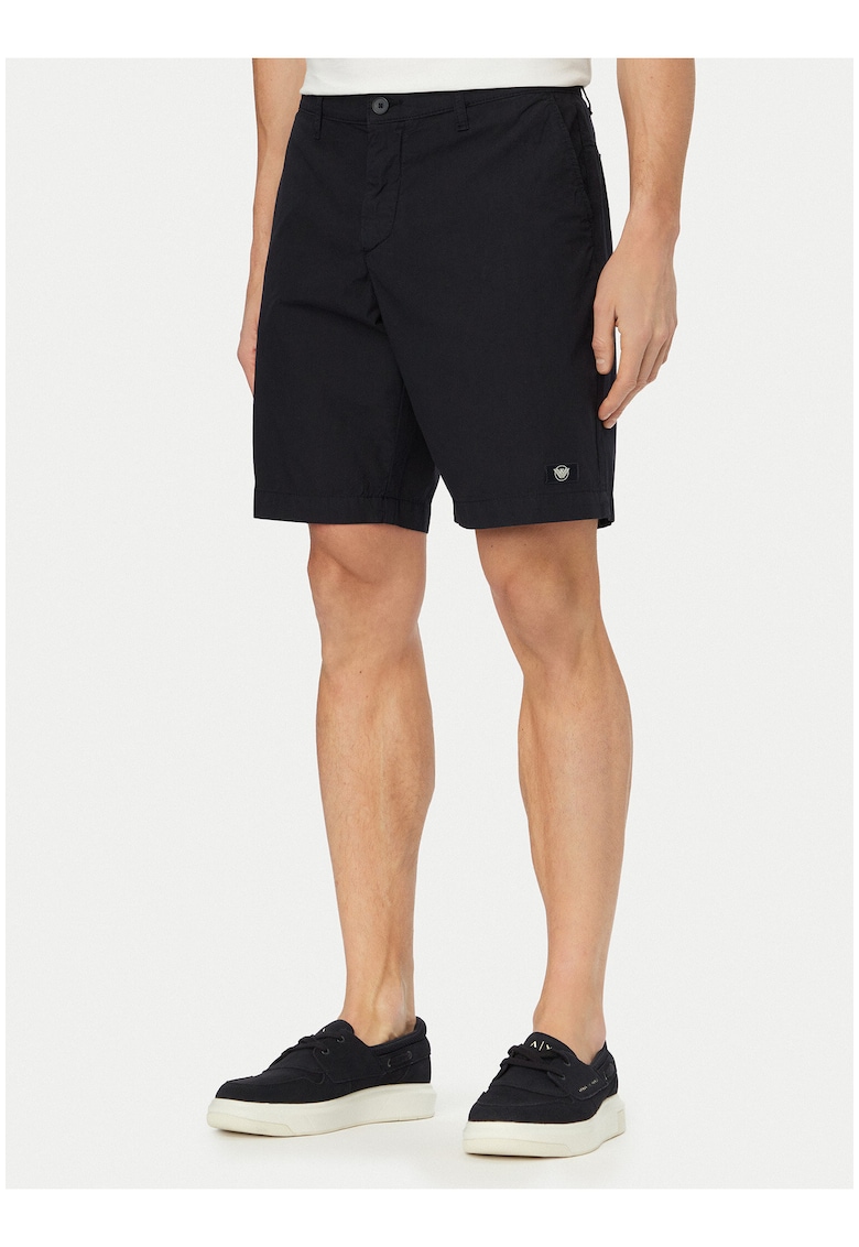 Sorturi sport Barbati - bleumarin - 100% bumbac - croiala minimalista