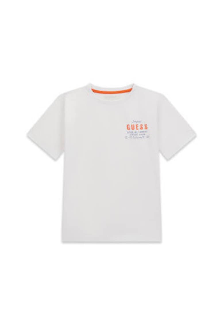 Tricou copii - alb - bumbac - regular fit