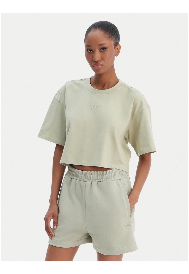 Tricou dama - verde - bumbac - Verde