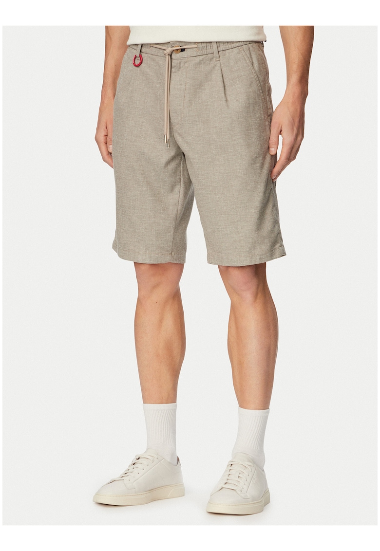 Pantaloni scurti barbati - Joop Jeans - casual - fermoar - Bej