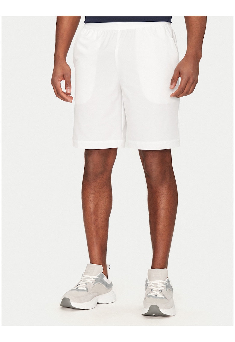 Pantaloni sport barbati - alb - poliester-elastan - Alb