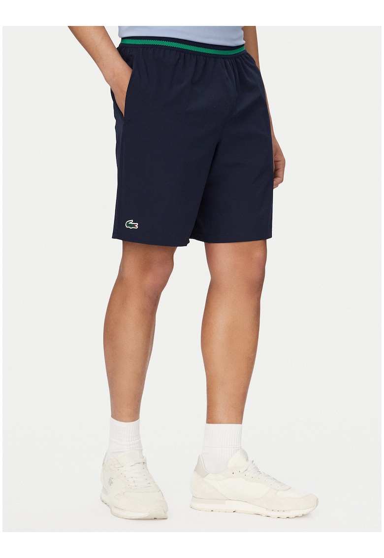 Pantaloni barbati - casual - bleumarin - poliester-elastan