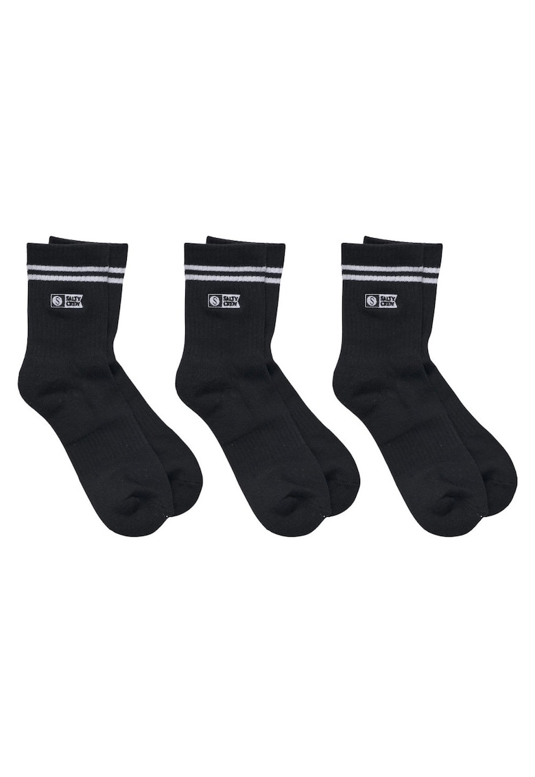 Set de sosete lungi cu logo - 3 perechi