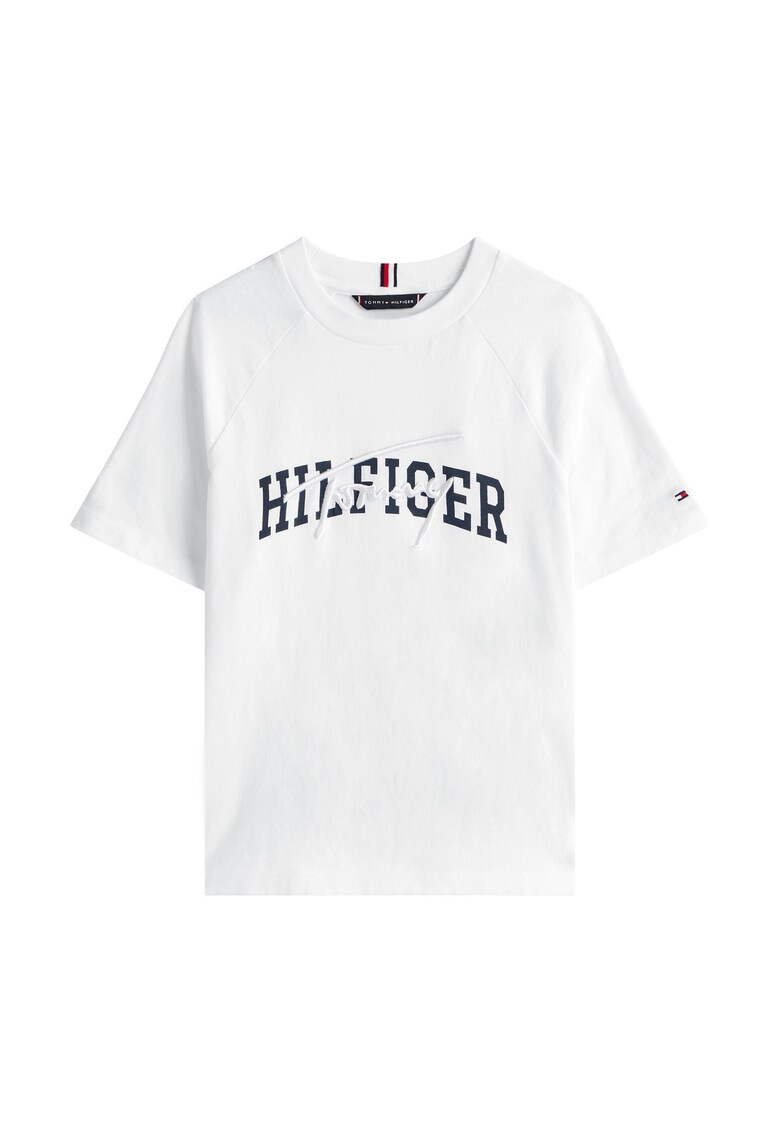 Tricou cu imprimeu logo - din bumbac