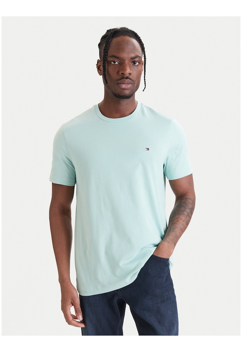 Tricou regular fit fin bumbac -