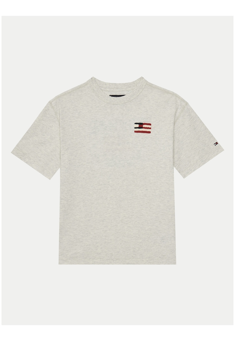 Tricou cu imprimeu logo supradimensionat
