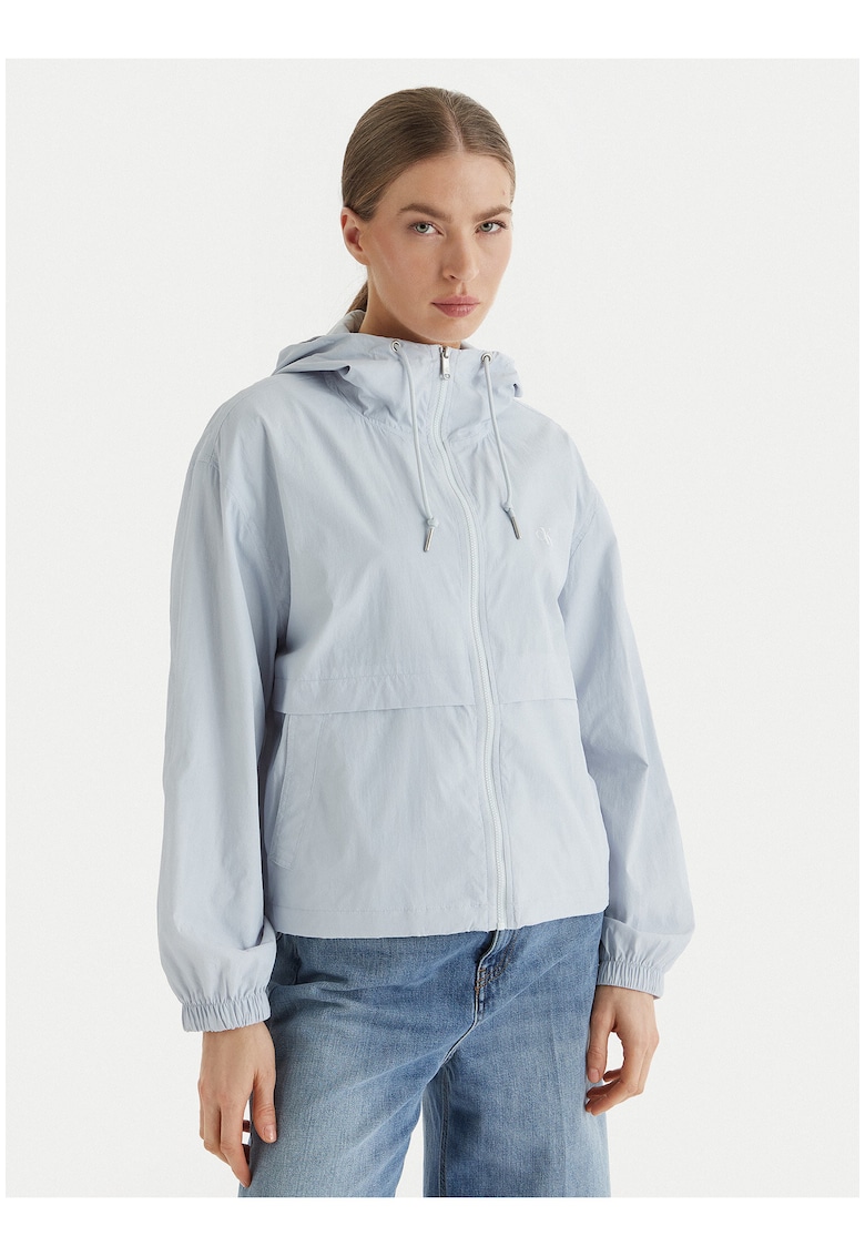 Jacheta regular fit cu model uni