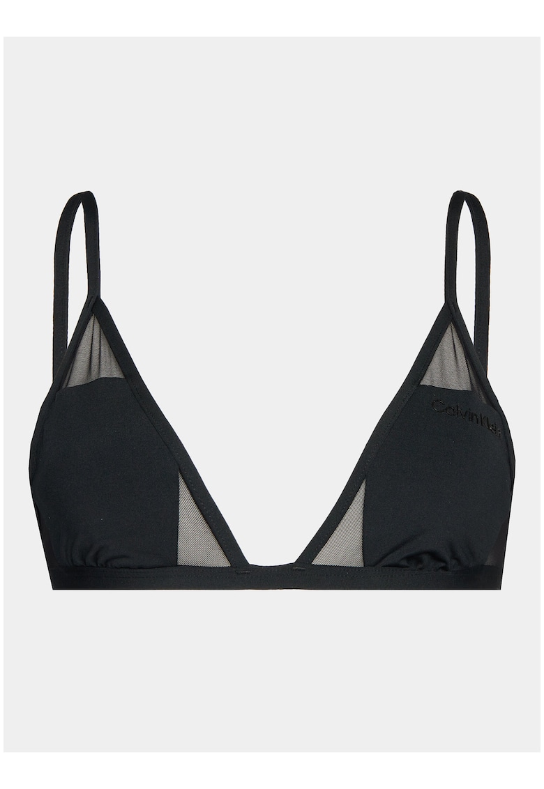Sutien de baie cu insertii de plasa -