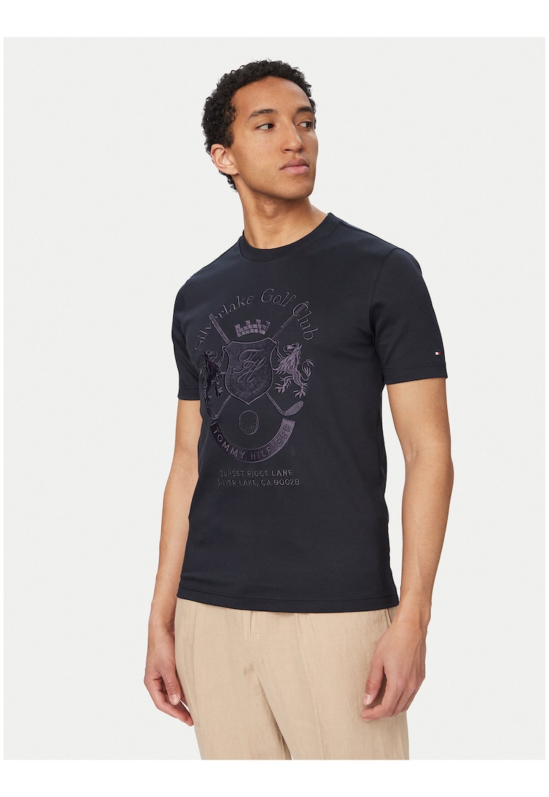 Tricou din bumbac cu imprimeu logo