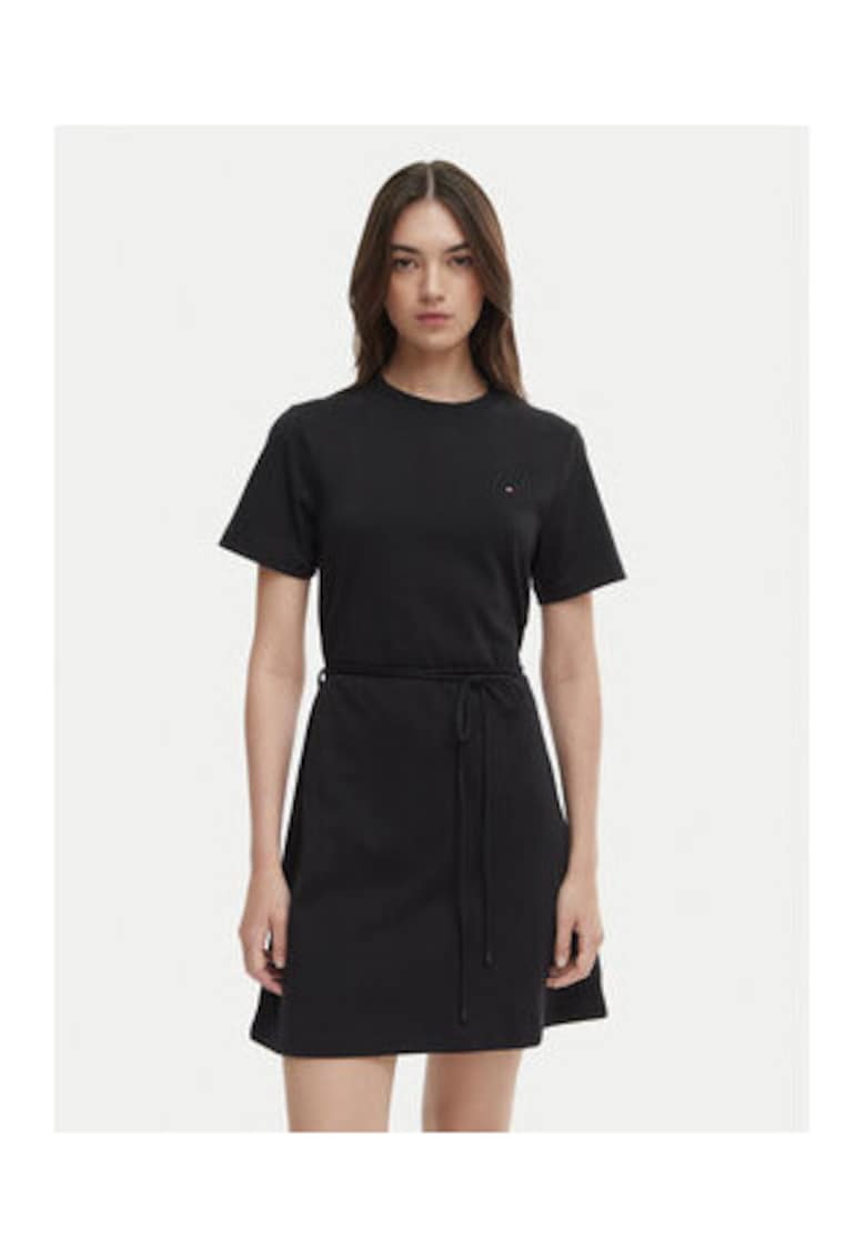 Rochie uni cu cordon