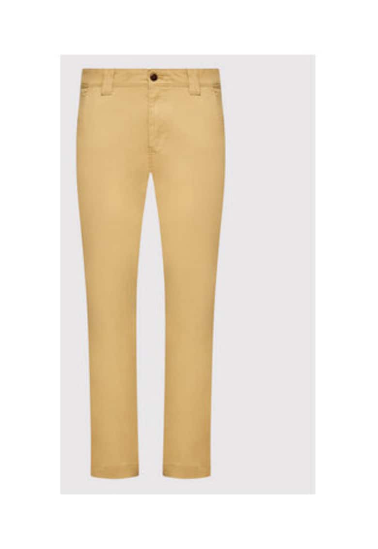 Pantaloni chino din amestec de bumbac organic