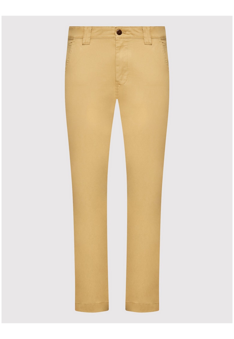 Pantaloni chino din amestec de bumbac organic