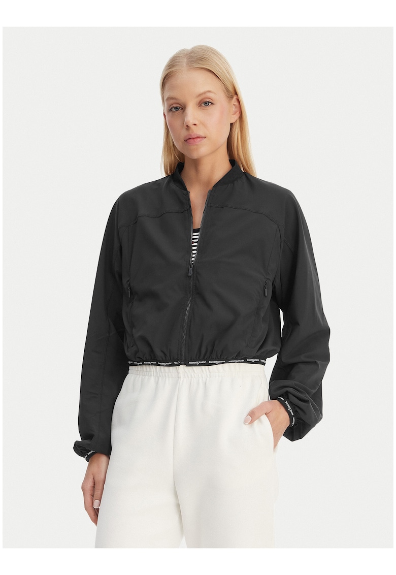 Jacheta bomber cu fermoar -