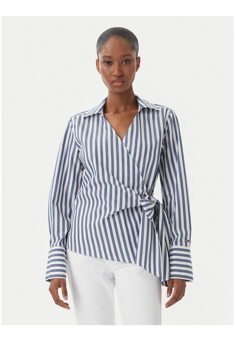 Camasa din bumbac organic cu croiala slim-fit
