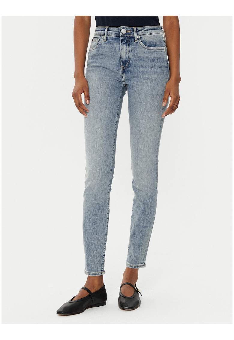 Blugi crop super skinny -