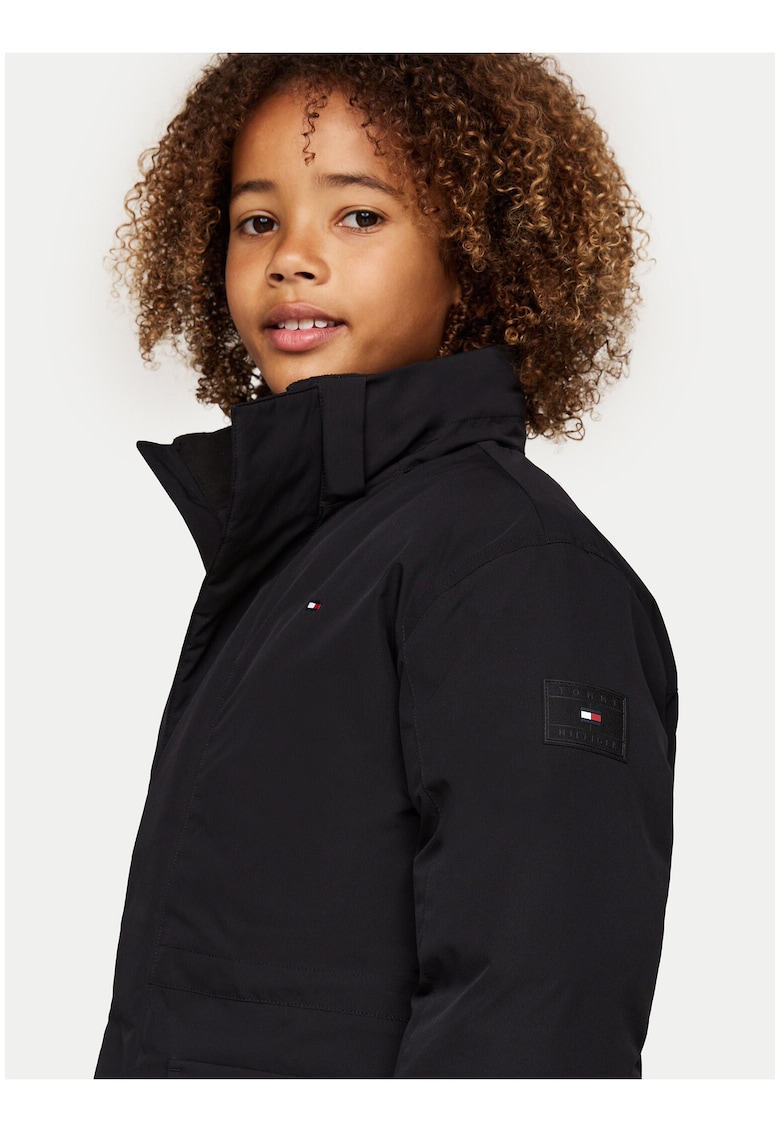 Geaca parka cu gluga -