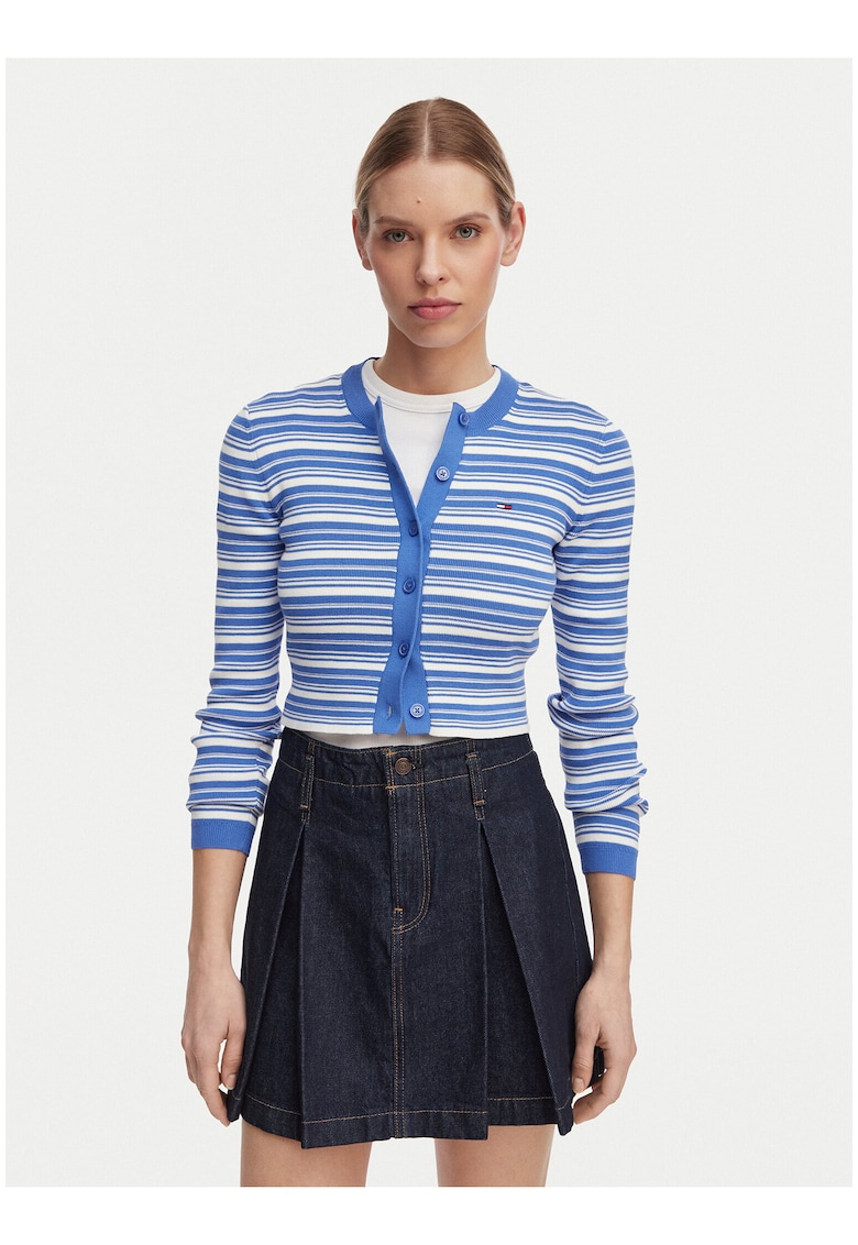Cardigan crop in dungi