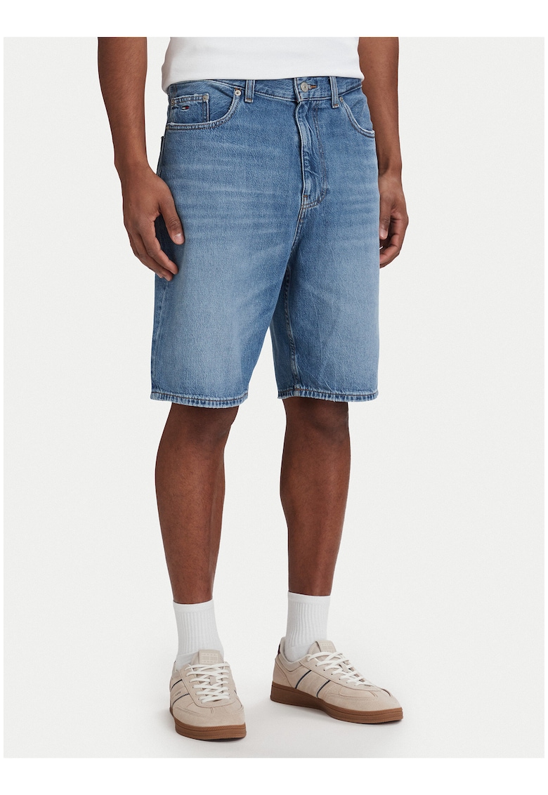Pantaloni scurti relaxed fit din denim