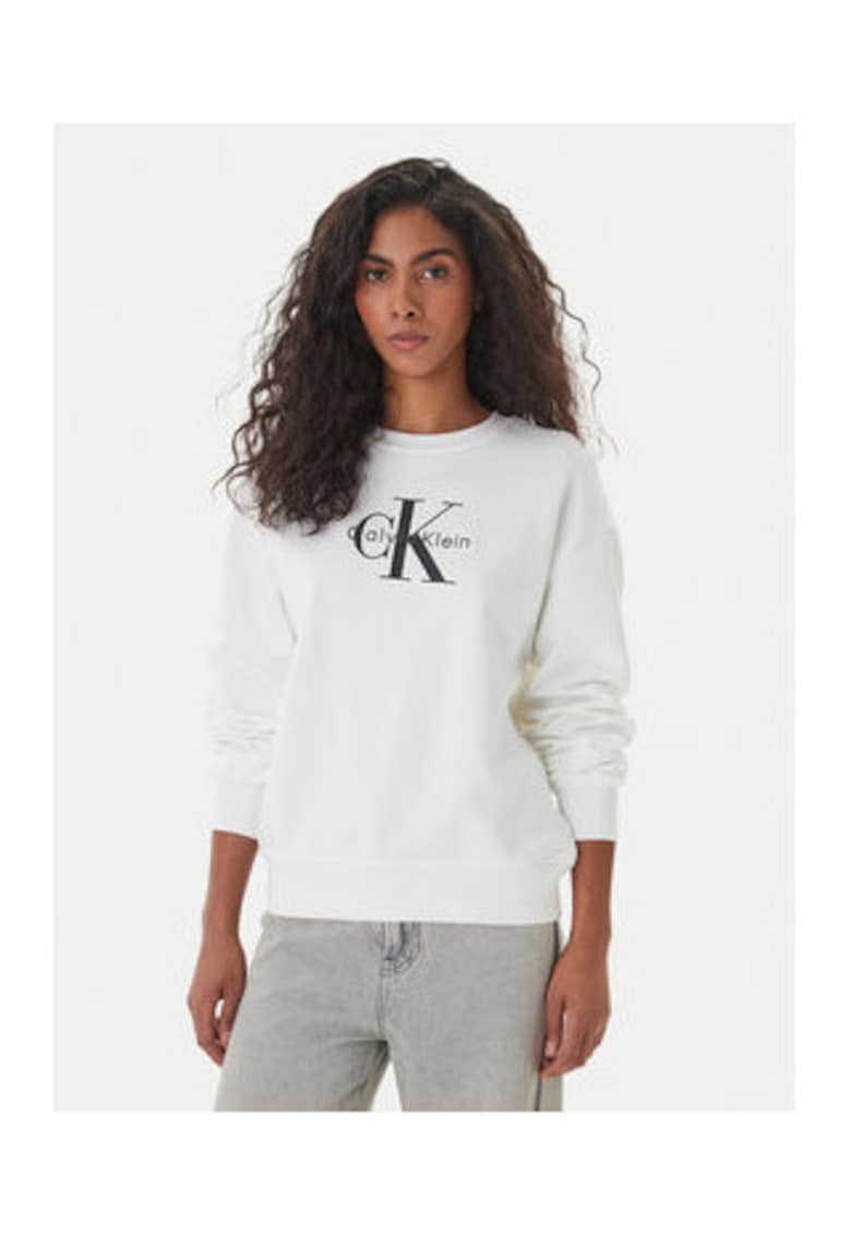 Bluza relaxed fit de trening din bumbac
