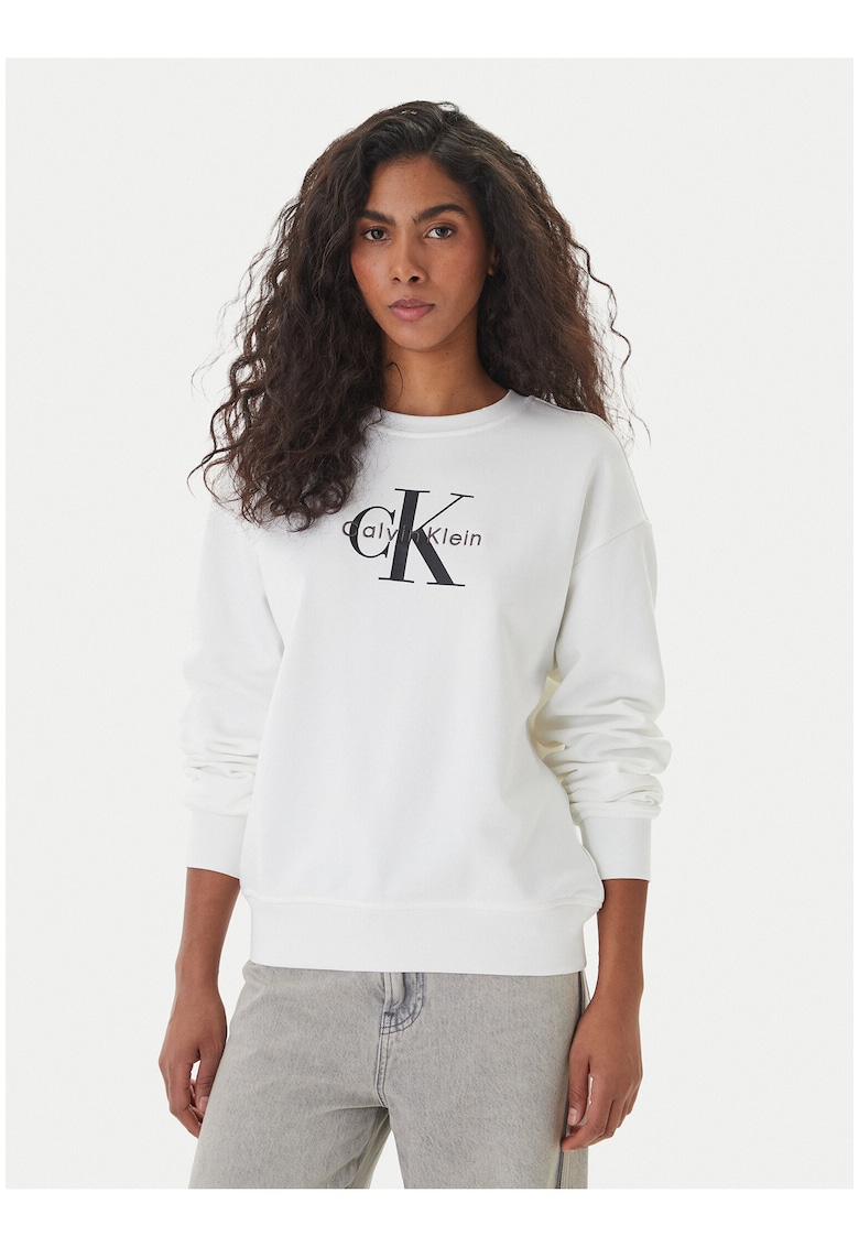 Bluza relaxed fit de trening din bumbac