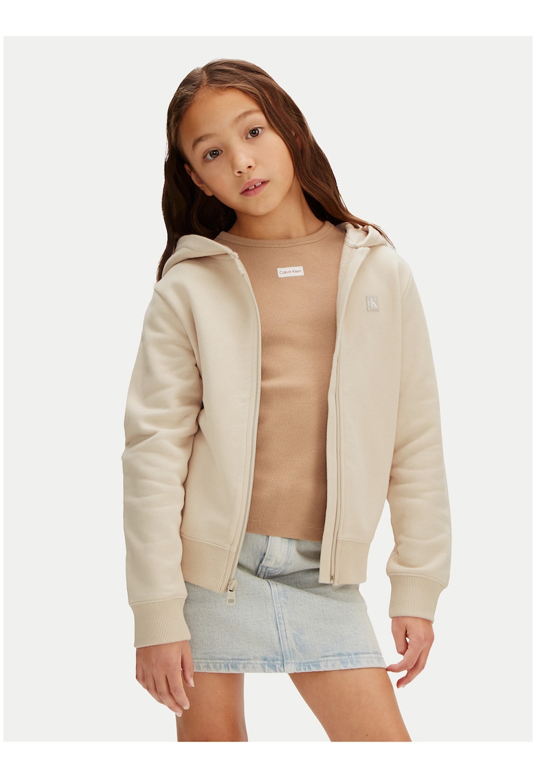 Bluza de trening cu fermoar