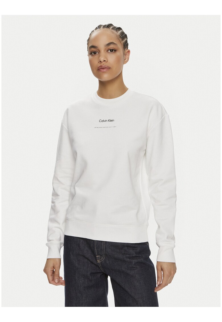 Bluza din amestec de bumbac organic