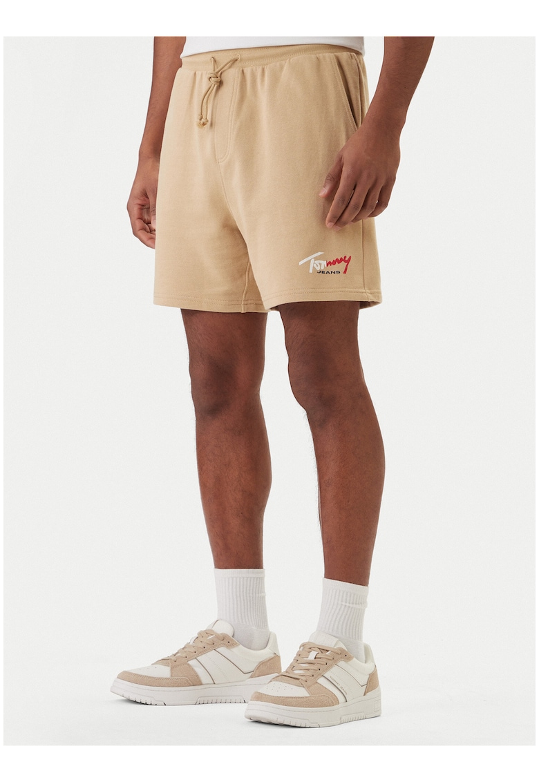 Pantaloni scurti pentru antrenament cu buzunare -