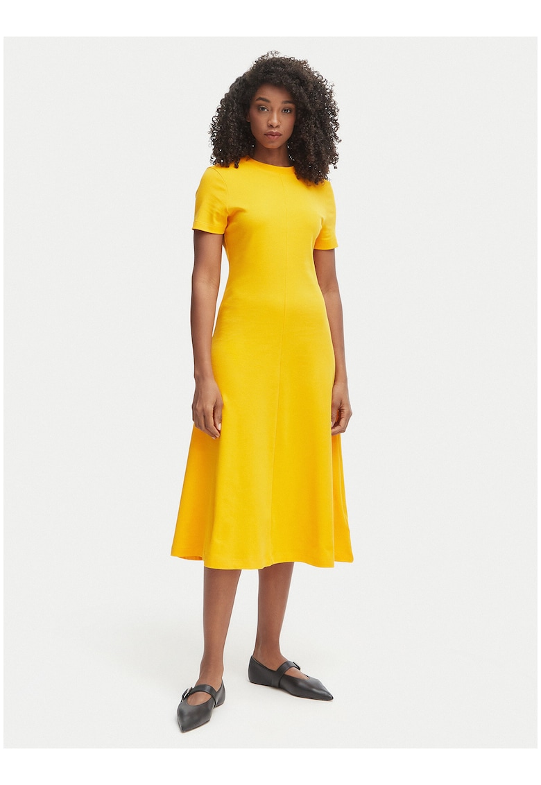Rochie midi din bumbac