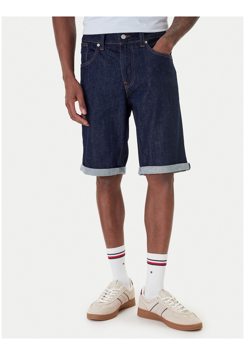 Bermude din denim cu buzunare