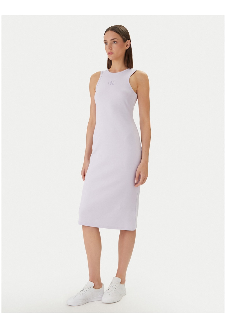 Rochie cambrata din amestec de bumbac