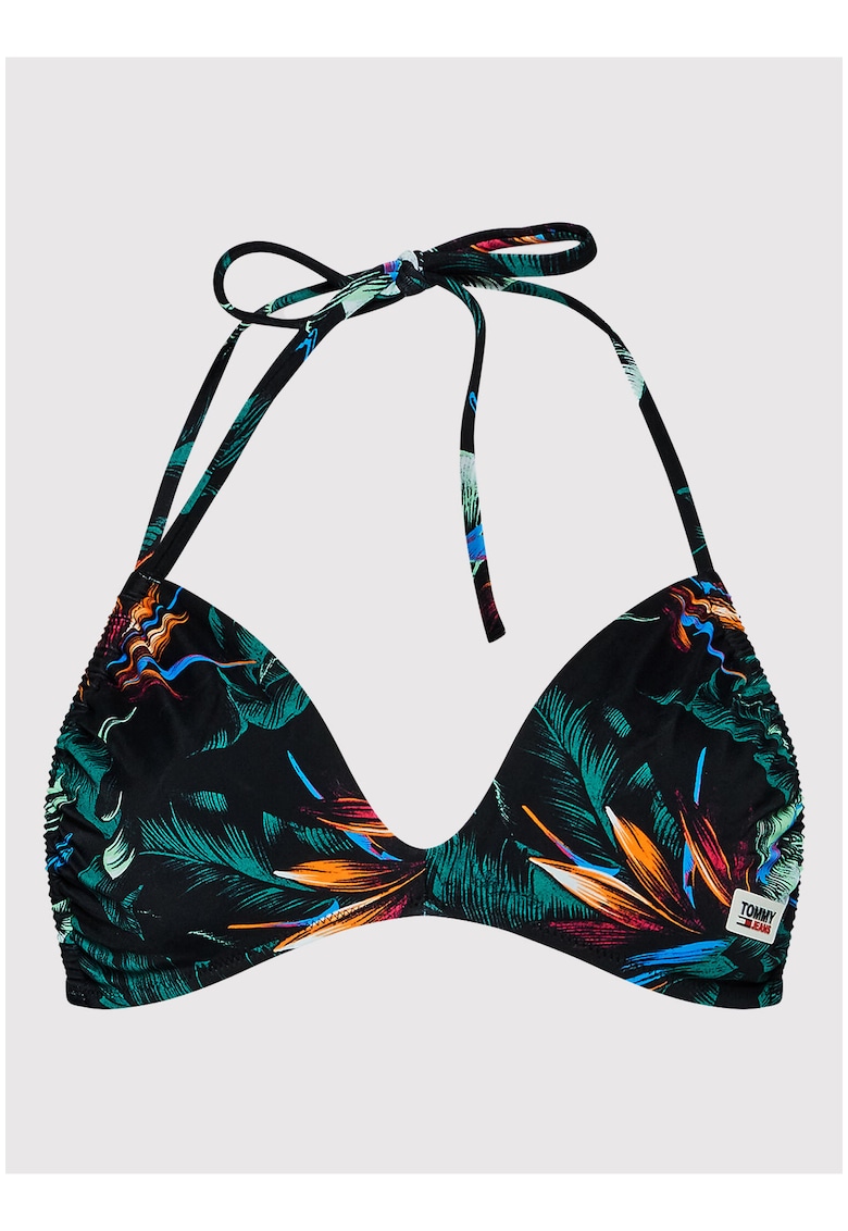 Sutien de baie cu imprimeu tropical -