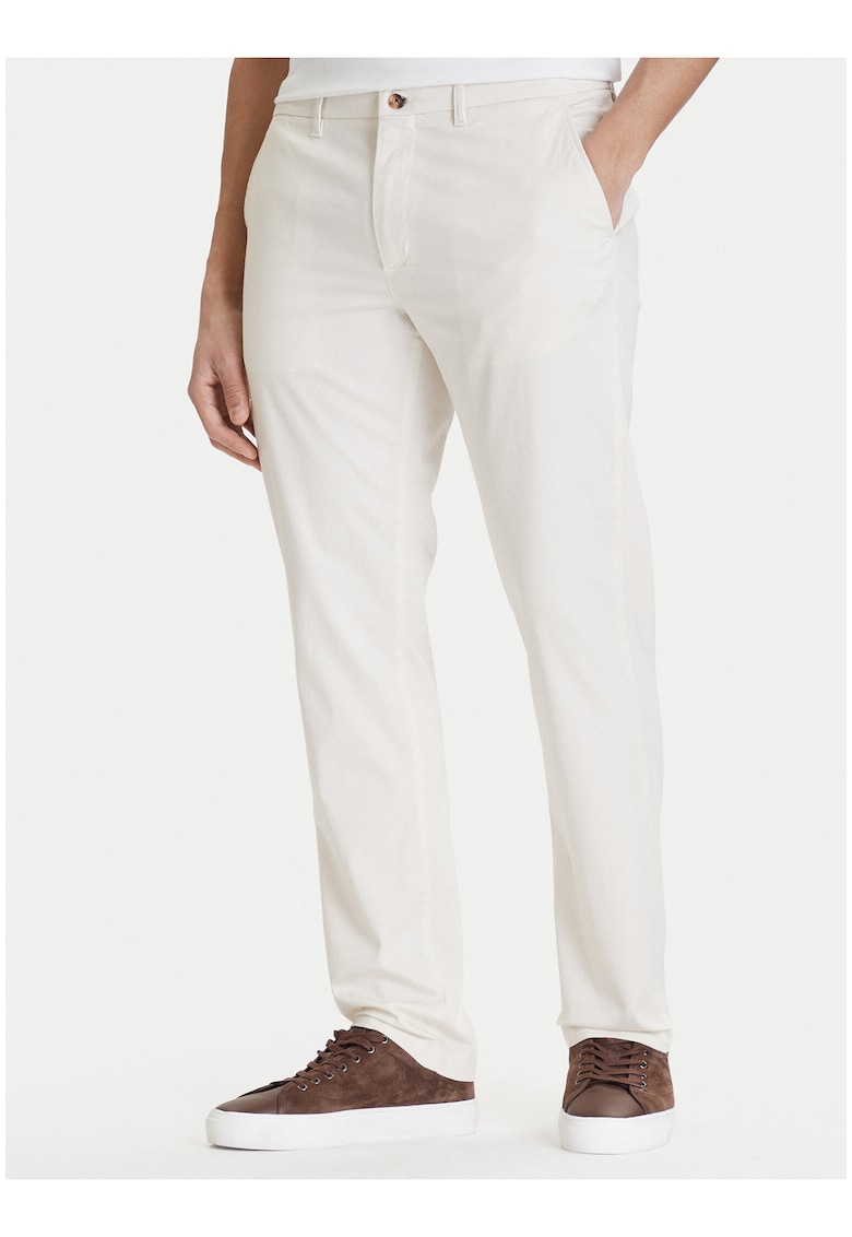 Pantaloni Chino din bumbac.