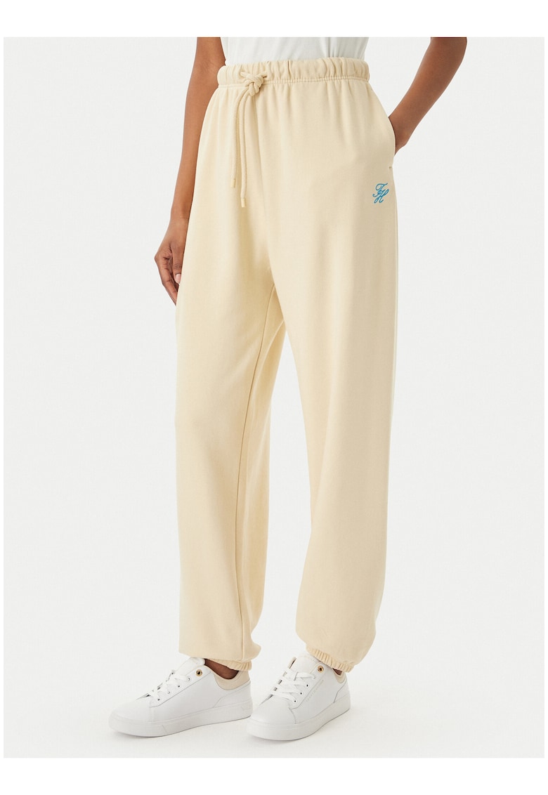Pantaloni de trening relaxed fit cu buzunare laterale