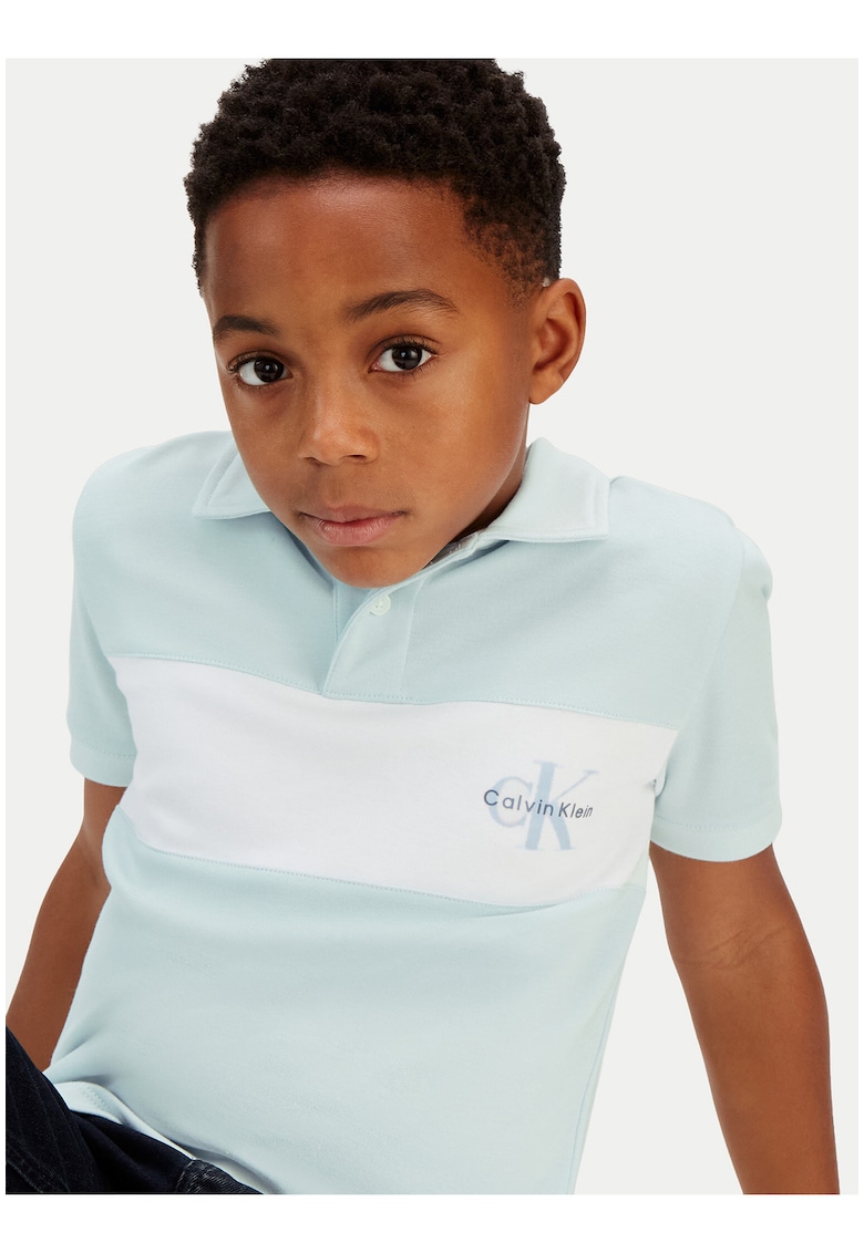 Tricou unisex cu logo la piept